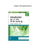 TEST BANK FOR INTRODUCTION TO CLINICAL PHARMACOLOGY 10TH EDITION By Constance Visovsky&comma; Cheryl Zambroski&comma; Shirley Hosler &vert; Complete&NewLine;