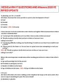 HESI Exit RN V7 Exam 2026&colon;  Questions & Verified Answers 