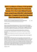 FDNY Certificate of Fitness P-98 Sprinkler Alarm Valve Supervisor Fire Protection Systems NYC Fire Code Official Practice Exam Actual Exam 2026&sol;2027 with Detailed Rationales &vert; Complete Exam-Style Questions &vert; Pass Guaranteed &ndash; A&plus; Graded&NewLine;&NewLine;