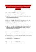 CLT LANA ACTUAL EXAM STUDY QUESTIONS &NewLine;WITH VERIFIED ANSWERS &vert; BRAND NEW &NewLine;VERSION 