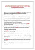 LEGAL WRITING MIDTERM EXAM STUDY GUIDE EXAM LATEST 2026 AcTUAL&NewLine;QUESTIoNS AND VERIFIED ANSWERS &lpar;LATEST 2026 &sol; 2027 UpDATE&rpar; A&plus; GRADE&NewLine;100&percnt; GUARANTEE VERIFIED bY EXpERTS 