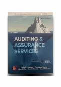 Test bank for Auditing & Assurance Services ISE&NewLine;by Jay C&period; Thibodeau Timothy J&period; Louwers&comma; Penelope Bagley&comma; Allen Blay&comma; Jerry R&period; Strawser &lpar;Author&rpar; all pages fully covered with test questions and answers graded A&plus;