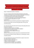 NUR209 Medical-Surgical Nursing II&colon; Comprehensive Review Exam 1 Actual Exam 2026&sol;2027 &vert; Complete Exam-Style Questions with Detailed Rationales &vert; Pass Guaranteed &ndash; A&plus; Graded