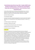 Family Medicine Board Review Exam 2026 &vert; Complete ABFM Practice Questions & Verified Answers &vert; Comprehensive Family Medicine Study Guide with Detailed Rationales &vert; Board Certification Prep for Guaranteed Success