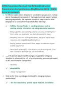 IAHSS Supervisor Manual &lpar;3rd Edition&rpar; Instructor Presentation Comprehensive Final Review 2026 &vert; Complete Study Guide