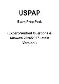 USPAP &vert; 2026&sol;2027 &vert; Comprehensive Study Guide & Exam Preparation Resource &vert; Professional Appraisal Standards &vert; Graded A&plus;