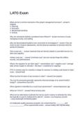LATG Exam Questions and Answers 100&percnt; Solved