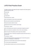 LATG Final Practice Exam Questions and Answers 2026