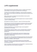 LATG supplemental&period; Questions and Answers