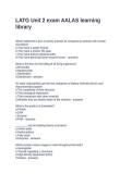 LATG Unit 2 exam AALAS learning library&period; Questions and Answers