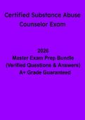 Certified Substance Abuse Counselor Exam&colon; Complete Addiction Counseling Study Guide & Practice Questions &lpar;PDF&rpar;