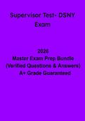 Supervisor Test &ndash; DSNY Exam&colon; Complete NYC Department of Sanitation Supervisor Study Guide & Practice Questions &lpar;PDF&rpar;