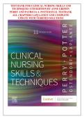 Clinical Nursing Skills and Techniques &lpar;11th Edition&comma; Anne Griffin Perry & Patricia A&period; Potter&rpar; &ndash; Comprehensive Study Guide and Practice Questions