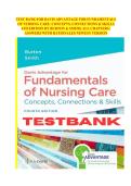 Test Bank for Davis Advantage for Fundamentals of Nursing Care 4th Edition by Burton and Smith Comprehensive Chapter Practice Questions&comma; Exam Review Guide&comma; and Answer Key with Rationales for Nursing Students