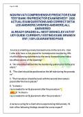 RN VATI Comprehensive Predictor Exam questions and answers  -2026 &vert;&NewLine;