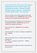 USPS CLERK TEST OK ACTUAL 2026 &vert;&vert; MOST RECENT  &NewLine;EXAM 2026-2027 ACTUAL COMPLETE REAL EXAM &NewLine;QUESTIONS AND CORRECT  ANSWERS &lpar;VERIFIED &NewLine;ANSWERS&rpar; ALREADY GRADED A&plus; &vert; GUARANTEED &NewLine;SUCCESS&excl;&excl; NEWEST EXAM &vert; JUST RELEASED&excl;&excl;