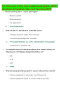 IC3 GS6 Level 2 Test Prep Pack Latest Update 2026 &vert; Questions & Solutions &vert; Comprehensive Study Guide PDF
