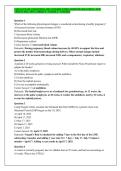 NUR 631 EXAM 4 QUESTIONS AND ANSWERS WITH COMPLETE SOLUTIONS &vert; NEW UPDATE 2026 &vert; 100&percnt; CORRECT &vert; &sol;GRADE A&plus; ASSURED