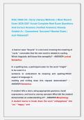 WGU D669 OA &vert; Early Literacy Methods &vert;&vert; Most Recent &NewLine;Exam 2026-2027 Actual Complete Real Exam Questions &NewLine;And Correct Answers &lpar;Verified Answers&rpar; Already &NewLine;Graded A&plus; &vert; Guaranteed  Success&excl;&excl; Newest Exam &vert;  &NewLine;Just Released&excl;&excl;