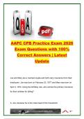 AAPC CPB EXAM COMPLETE PACKAGE DEAL