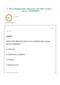 5&period; MoCA Multiple Choice Questions with 100&percnt; Verified Answers UPDATED&excl;&excl;&excl;&excl;&period;