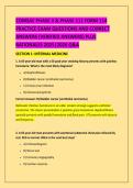 COMSAE Phase 1 Form 114 Study Guide &vert; &NewLine;Complete Practice Exam with Questions&comma; Answers &NewLine;in Bold Italic&comma; and Detailed Explanations for &NewLine;Osteopathic Medical Students 