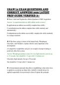 USAW L2 EXAM QUESTIONS AND&NewLine;CORRECT ANSWERS 2026 LATEST&NewLine;PREP GUIDE VERIFIED A&plus;&NewLine;