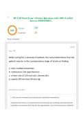 MCA III Final Exam &ndash; Practice Questions with 100&percnt; Verified Answers UPDATED&excl;&excl;&excl;&excl;&period;