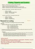 AQA A level Psychology Memory brief notes 