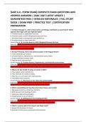 &lbrack;SAFE 6&period;0 - POPM EXAM&rsqb; COMPLETE EXAM QUESTIONS AND &NewLine;VERIFIED ANSWERS &vert; 2026&ndash;2027 LATEST UPDATE &vert; &NewLine;GUARANTEED PASS &vert; DETAILED RATIONALES &vert; FULL STUDY &NewLine;GUIDE &vert; EXAM PREP &vert; PRACTICE TEST &vert; CERTIFICATION &NewLine;PREPARATION 