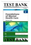 Foundations of Mental Health Care 8th Edition Test Bank &vert; Psychiatry Nursing Practice Questions PDF