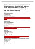 &lbrack;WEST COAST EMT BLOCK 3 EXAM LATEST 2026&rsqb; COMPLETE &NewLine;EXAM QUESTIONS AND VERIFIED ANSWERS &vert; 2026&ndash;2027 &NewLine;LATEST UPDATE &vert; GUARANTEED PASS &vert; DETAILED &NewLine;RATIONALES &vert; FULL STUDY GUIDE &vert; EXAM PREP &vert; PRACTICE &NewLine;TEST &vert; CERTIFICATION PREPARATION 