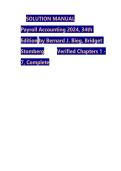 Payroll Accounting 2024 34th Edition Solution Manual &vert; Bieg & Stomberg &vert; Step-by-Step Answers PDF