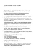 CRIM 103 EXAM 1 STUDY GUIDE