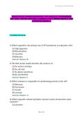 PRAXIS BIOLOGY&colon; CONTENT KNOWLEDGE &vert; TEST CODE 5235 &vert; COMPREHENSIVE TEST BANK &vert; VERIFIED QUESTIONS & ANSWERS LATEST VERSION 2026&sol;2027 &lpar;PASS GUARANTEE&rpar; GRADED A&plus;&NewLine;&NewLine;