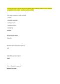 TEST BANK FOR FAMILY MEDICINE CERTIFICATION EXAM FOR THE AMERICAN BOARD OF FAMILY MEDICINE 530 QUESTIONS WITH CORRECT ANSWERS AND EXPLANATIONS