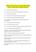 CSFSM S-56 Exam with all Correct & 100&percnt; Verified Answers &vert;Latest Version &vert;Already Graded A&plus;