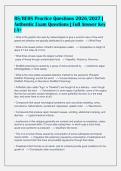 RS&sol;REHS Practice Questions 2026&sol;2027 &vert;&NewLine;Authentic Exam Questions &vert; Full Answer Key&NewLine;&vert; A&plus;