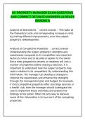 DC Property Manager Exam &ndash; Graded A Questions & Detailed Answers&NewLine;&NewLine;