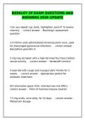 Barkley 3P Exam 2026 &ndash; Questions & Answers &lpar;Latest Update&rpar;&NewLine;&NewLine;