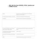 EDUC 606 Final Exam UPDATED  ACTUAL  Questions and  &NewLine;CORRECT Answers