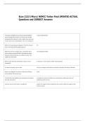 Econ 2123 &lpar;Micro&rpar; NEMCC Yarber Final UPDATED ACTUAL &NewLine;Questions and CORRECT Answers