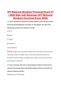 ATI Maternal Newborn Proctored Exam V1-V3 &vert; 2026 Q&A with Rationale &lpar;ATI Maternal Newborn Proctored Exam 2026&rpar;
