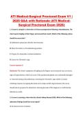  ATI Medical-Surgical Proctored Exam V1-V3 &vert; 2026 Q&A with Rationale &lpar;ATI Medical Surgical Proctored Exam 2026&rpar;