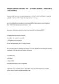 Asbestos Supervisor State Exam &ndash; Part 1 &lpar;50 Practice Questions&rpar; &vert; Study Guide & Certification Prep