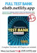 Elementary Statistics &lpar;14th Edition&rpar; by Mario F&period; Triola &ndash; Complete Test Bank 2026 Latest Edition With Verified Questions And Answers A&plus; 