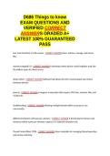 D686 Things to know EXAM QUESTIONS AND VERIFIED CORRECT ANSWERS GRADED A&plus; -LATEST 2026-2027- 100- GUARANTEED PASS&period;docx&NewLine;&NewLine;