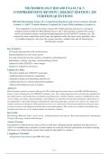 BIO 420 Microbiology Exam 2 & 3 Actual Exam Questions and Correct Answers Already&NewLine;Graded A&plus;&period; 100&percnt; Verified Solutions &vert; Updated Per Latest 2026 Guidelines &vert; Graded A&plus;