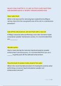 MILADY CIMA CHAPTER 22&comma; 23&comma; AND 24 STUDY GUIDE QUESTIONS &NewLine;AND ANSWERS RATED A&plus; NEWEST VERSION ASSURED PASS