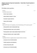 Asbestos Contractor&sol;Supervisor Examination &ndash; Study Guide&comma; Practice Questions & Certification Prep